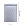 thumbnail image 3 of Birdeem Small Bubble Mailers,White Padded Envelopes Bubble Mailers Peel and Protective Cushioned Bags, 3 of 3