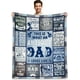thumbnail image 1 of LHSHID Funny Papa Gifts from Granddaughter Grandson Best Gifts for Papa Best Papa Ever Gifts Papa Birthday Gifts from Grandkids to My Papa Grandpa Gifts for Christmas Great Papa Blanket Gifts 40x50in, 1 of 6