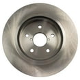 thumbnail image 4 of TRQ Rear Brake Rotors Set Vented Fits Select 2015-2021 Subaru Legacy Outback 2016-2022 WRX, 4 of 6