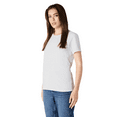 thumbnail image 3 of Gildan Short Sleeve T-Shirt, Women's Softstyle White Cotton Tee, Semi Fit Casual Wear, Sizes S-2XL, 3 of 5