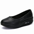 thumbnail image 4 of Loafers Works Chunky Slip-on Loafers, Black (Women's), 4 of 8