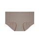 thumbnail image 1 of Gibobby Pantaletas para mujer Bragas transpirables de cintura media sin costuras de seda de hielo triangulares sexis de Color sólido para mujer(Caqui,G), 1 of 2