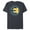 Navy Heather, variant on Marvel Eternals Blue and Yellow Icon - Short Sleeve Blended T-Shirt for Adults – Customized-Yellow