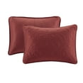 thumbnail image 6 of Regency Heights Quebec 3 Piece Bedspread Set Lightweight Reversible Bedding Set,King,Red, 6 of 7