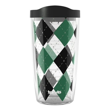 

Tervis Golf Links Argyle Made in USA Double Walled Insulated Tumbler Travel Cup Keeps Drinks Cold & Hot 16oz Classic