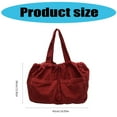 thumbnail image 5 of Women Bag Drawstring Armpit Bag Commuting Bag Large Capacity Shoulder Bag, 5 of 20