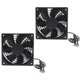 thumbnail image 2 of PC Refrigerador, Tamaña Compáctogo 2 Piezas de Caja de la Computeradora Ventilador de la Computeradora del Refrigerador de la Computeradora, PC para la Computeradora del Módem de TV, 2 of 7