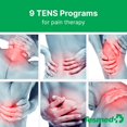 thumbnail image 4 of TESMED Fit 5.8: Estimulador muscular para EMS, TENS, Masaje (3 funciones en 1), 22 programas, 6 de ellos personalizables, ideal para aliviar el dolor y estimular los músculos del abdomen, glúteos y pe, 4 of 5