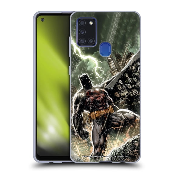 Head Case Designs Officially Licensed Batman DC Comics Iconic Comic Book Costumes New 52 Bat family Soft Gel Case Compatible with Samsung Galaxy A21s (2020)