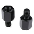 thumbnail image 1 of 2x tornillos del adaptador del espejo retrovisor del espejo de Tornillos adaptadores de rosca a derecha, tamaño ( W): 26 x Macarena Perno adaptador de espejo retrovisor, 1 of 7