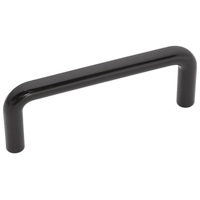 Hickory Hardware PW353-22 3 In. Midway Black Cabinet Pull