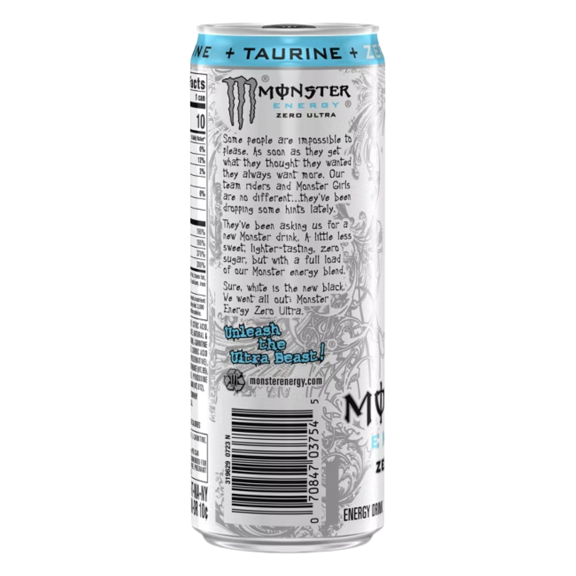 Monster Energy Ultra 12oz 4‑Flavor Sampler Pack – Zero Ultra, Blue Hawaiian, Sunrise & Strawberry Dreams (4 Cans)