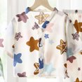 thumbnail image 5 of Boys And Girls Soft Pajamas Cotton Toddler Pjs Long Sleeve Kid Sleepwear Sets,6-12 Months 12-24 Months 2t 3t 4t 5t 6t 7t 8t 9t Children White 11-12 Years, 5 of 5