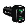 thumbnail image 3 of RAM Mount GDS 2-Port USB Cigarette Charger w/Qualc... [RAM-GDS-CHARGE-USB2QCCIG], 3 of 4