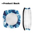 thumbnail image 3 of HELLHERO Blue and White Fluid Art Pattern Backrest Covers Seat & Backrest Covers Improved Comfort Easy to Install Removable for Elderly Adults, 3 of 7