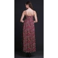 thumbnail image 5 of Bimba Floral Printed Adjustable Spaghetti Strap Long Maxi Dress Summer Beachwear-Medium, 5 of 5
