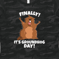 thumbnail image 4 of Inktastic Finally it's Groundhog Day Women's T-Shirt, 4 of 5