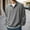 Grey, variant on Bcfgryg Classic Long Sleeve Dress Shirt Elegant Solid Color Design For All Occasions Tailored Fit Button Down For Comfort And Style Ideal For Business Or Casual Wear Big and Tall Shirts Black L