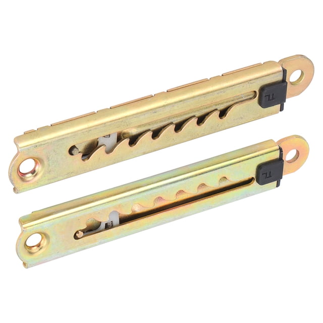 2 Pcs Charnière de Tige de Levage, Support de Charnière de Télescope Réglable, Ajusteur de Hauteur d'Appui-tête, Accessoires de Matériel de Meuble pour Tables, Canapé et Lit, Réglage du Dossier