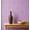 Lilac (Plain Vinyl), variant on S4Sassy Peel and Stick Wall Covering, Petal Swirl Print Removable Vinyl Wallwrap - Modern Wall Mural, White Instant Walls Makeover Wallpaper for Bedroom, Bathroom, Laundry Room - 25"x360" inch