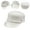 White, variant on Vintage Horse Riding Cap for Female Winter Warm Peaked Hat Casual Fedora Hat