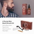 thumbnail image 4 of 4 Pcs/set Men Beard Growth Kit Beard Roller+ Beard Growth, 4 of 7