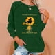 thumbnail image 1 of Women's Casual Fashion Halloween Print Long Sleeve Sweatshirts Pullover Top, 1 of 5