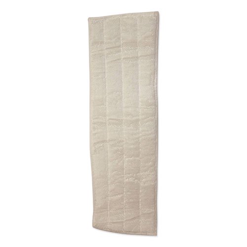 Microfiber Wet Mops, 18 x 5, White Microfiber Wet Mops, 18 x 5, White