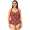 Floral fabric 6, variant on AURA Women Plus Size One Piece Swimsuit M-3XL Tummy Control Floral Swimwear V Neck Bathing Suit