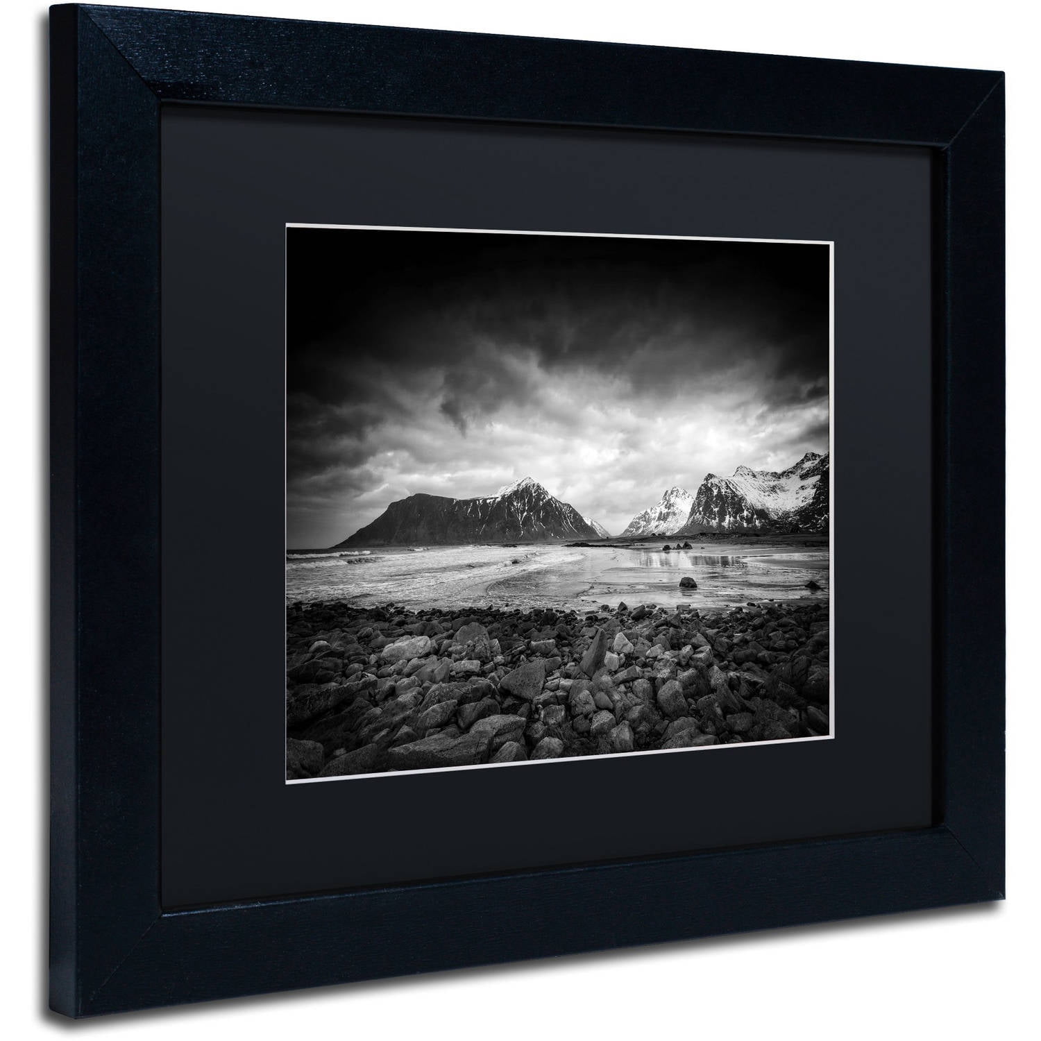 Trademark Fine Art "End of the Day" Canvas Art by Philippe Sainte-Laudy, Black Matte, Black Frame