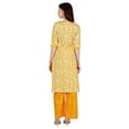 thumbnail image 4 of Phagun Women's Printed Cotton Ethnic Set, Kurti With Palazzo Straight Kurti Bottoms, 4 of 8