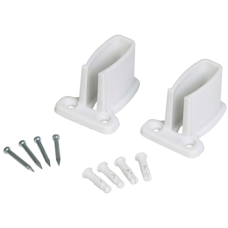 ClosetMaid White Wire Shelf Wall Brackets (12-Pack) 2178200