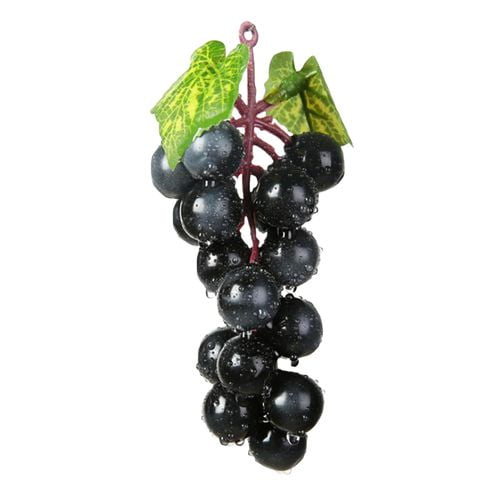 Lifelike Artificial Fruit Plastic Fake Grapes Food Wedding Party Hoom Decorative 
