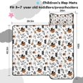 thumbnail image 5 of Vintage Halloween Pattern Toddler Nap Mats for Kids Preschool,50"x20" Sleeping Mat Bag or Kids,Toddler Sleeping Bag,Toddler Nap Mat or Daycare, 5 of 6
