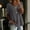 371#Gray, variant on Womens Summer Babydoll Tops Casual Loose Fit Peplum Oversized Tunic Shirts Sky Blue 2XL