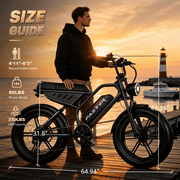 Electric Bike for Adults, 1500W Motor 40MPH, 20×4.0 Fat Tire Dual Suspension E-Mountain Bike, 5H Full Charge Up to 70 Miles, Hill Climbing Ebike for Snow Mountain Off-Road UL2849 Certified