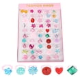 thumbnail image 3 of Miangastore 50pcs Fashion Rings For Children Jewelry Dress Up Safe Assorted Color, 3 of 8