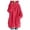 A-Red744, variant on Bibifish Womens Hoodies Fall Winter Comfort Plain Long Full Zip Hooded Sweatshirts Oversized Open Front Ladies Outerwear Tops