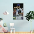 thumbnail image 4 of Yu Darvish Canvas Poster Wall Art Picture Painting Poster Canvas Print Posters Artworks Bedroom Living Room Decor 20x30inch(50x75cm), 4 of 6