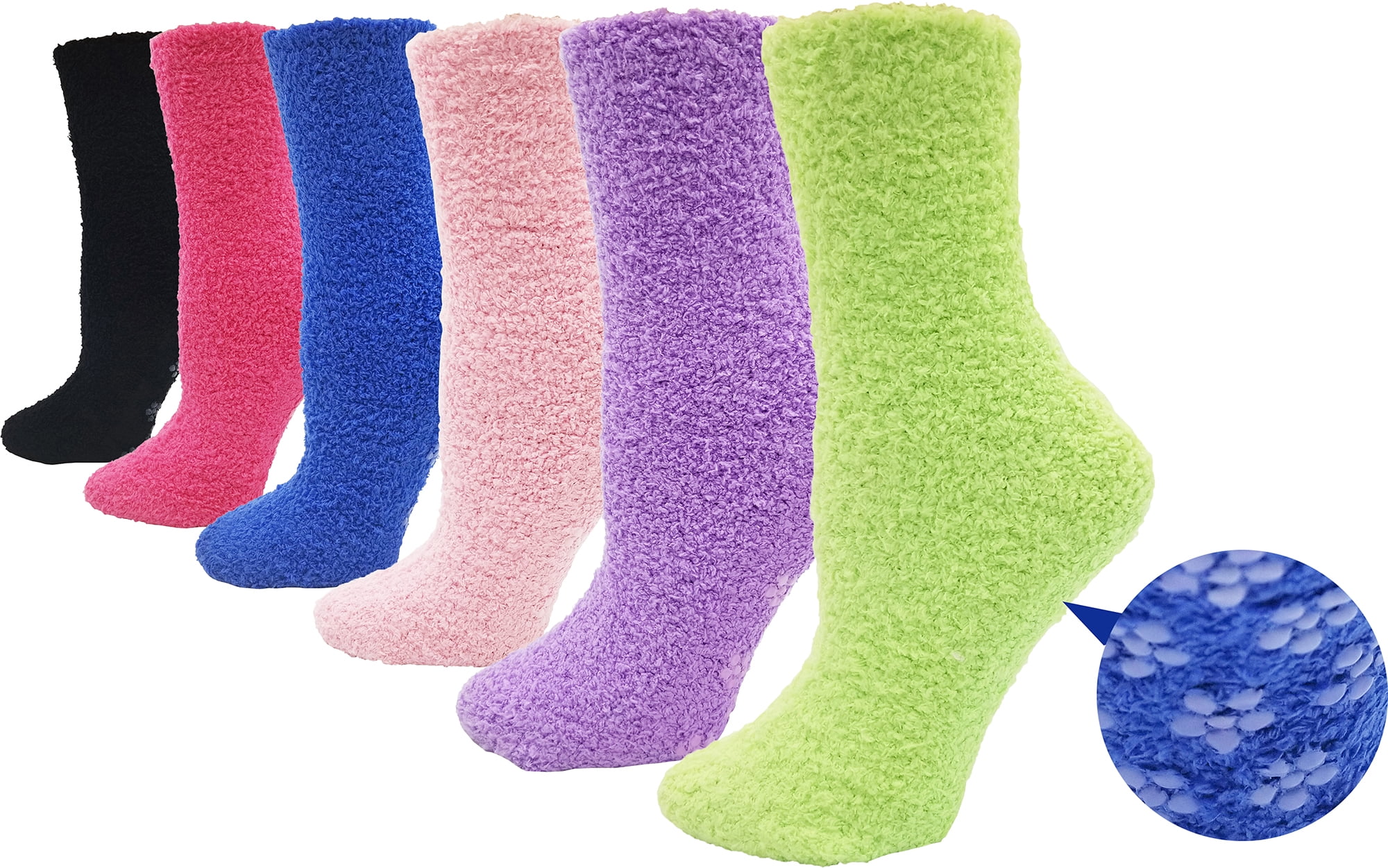 Ladies Soft and cozy Socks  6 pair 