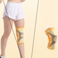 thumbnail image 4 of Breathable Elastic Knit Knees Support Sleeve for Running Basketball Volleyballs, 4 of 9