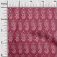 thumbnail image 1 of oneOone Cotton Cambric Carmine Red Fabric Geometric|Paisley & Floral Block Diy Clothing Quilting Fabric Print Fabric By Yard 56 Inch Wide, 1 of 4