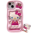 thumbnail image 1 of Funda de teléfono con diseño de dibujos animados, funda de silicona suave 3D con diseño de gatito y gato para iPhone 15, 14, 13 Pro, 12, 11, XS, max, XR, a prueba de golpes, 1 of 4