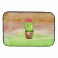 thumbnail image 1 of Carolines Treasures BB7365DDM Cactus Green & Brown Watercolor Dish Drying Mat, 1 of 4