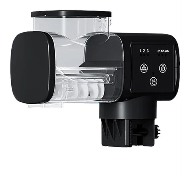 Aquarium Fish Tank Feeder Intellint Automatic Feeder Digital Timing Remote Control Fish Feeding ,Long Lasting