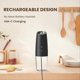 thumbnail image 3 of 2PCS Rechargeable Electric Salt and Pepper Grinder Set, 3 of 5