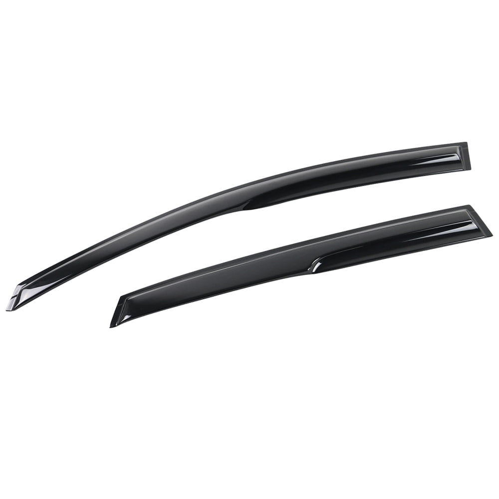 Ikon Motorsports Compatible with 12-16 Honda CRV MU Style Acrylic Window Vent Visor Deflector Rain Guard 4Pc Outside Mount 2012 2013 2014 2015 2016
