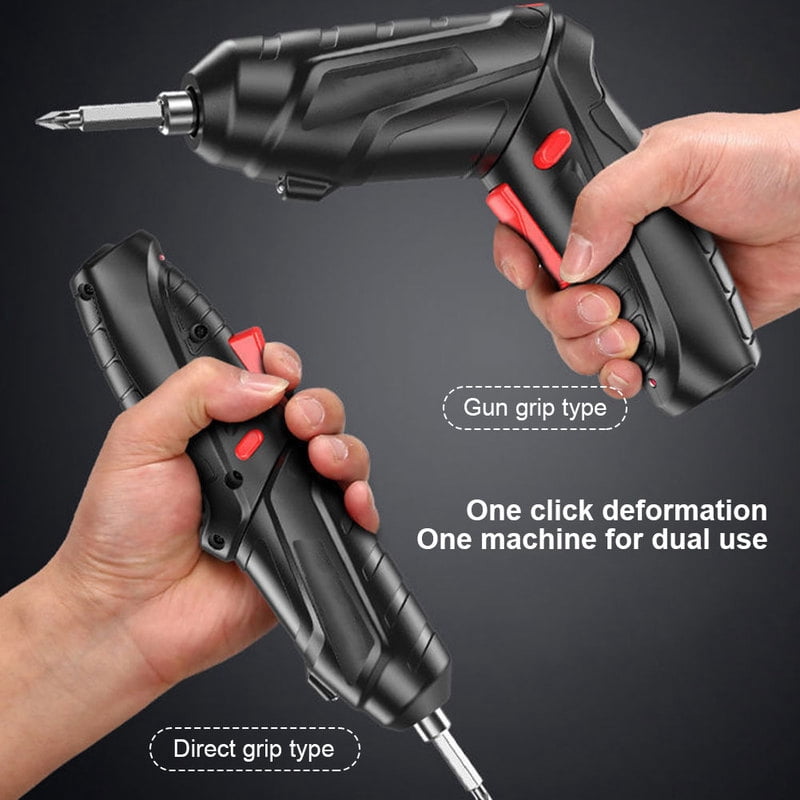 3.6V Electric Screwdriver Rechargeable Cordless Electric Drill Power Set 1500mAh Household Maintenance Screwdriver Repair Tools