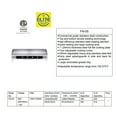 thumbnail image 4 of 48 in. Electric Commercial Flat Top Restaurant Griddle Countertop Griddle 7000W 240 V NSF Certified, 4 of 13