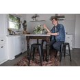 thumbnail image 2 of Metal Bar Stools Set of 4 Counter Height Barstool Stackable Barstools 24 Inch Indoor Outdoor Patio Bar Stool Home Kitchen Dining Stool Backless Bar Chair, 2 of 5